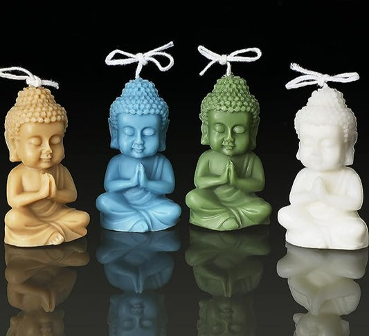 4 Buddha Candles