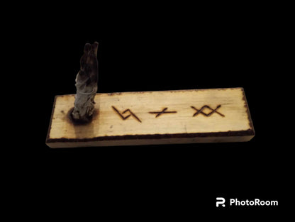 Runic Incense Holders