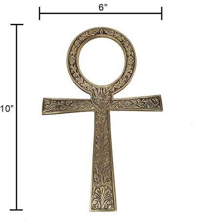 Solid Brass Ankh (for Rituals, Altars, etc. )