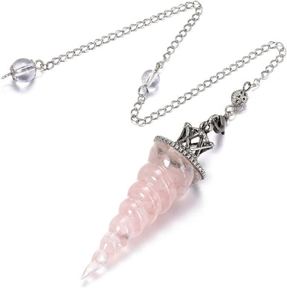 Crystal Pendulum For Divination Healing, Dowsing, etc.