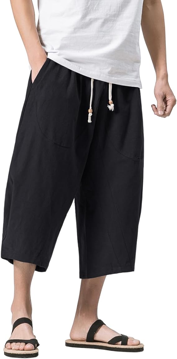 Men's Baggy Capri Pant/Long Shorts