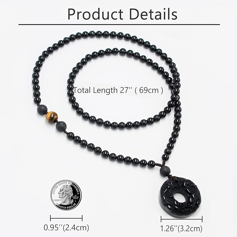 Men's Triple Protection Necklace & Men's Triple Protection Bracelet