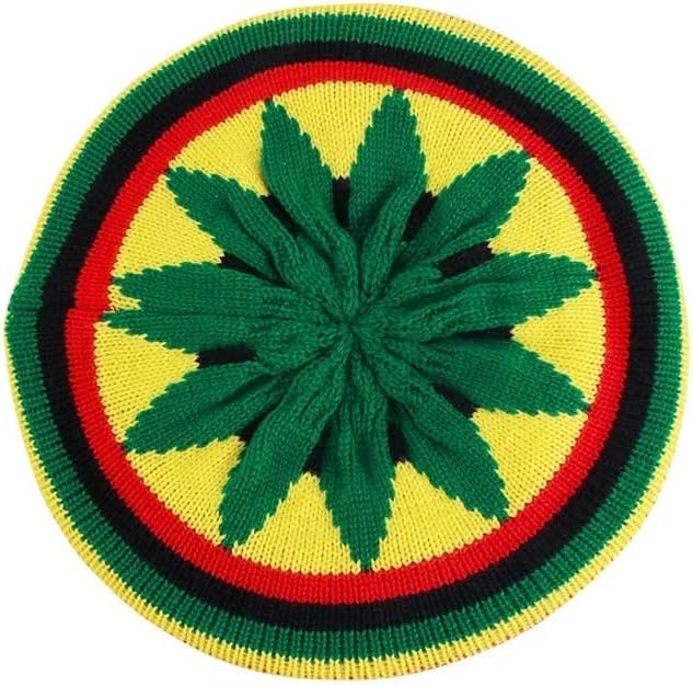 Rasta Jamaican Crocete Beanie