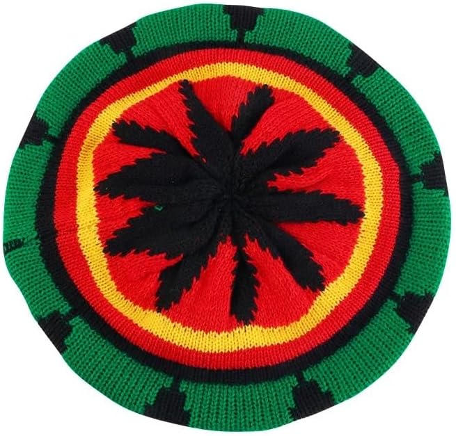 Rasta Jamaican Crocete Beanie