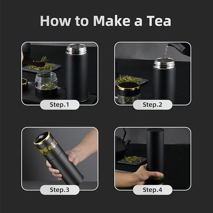 Tea Infuser Bottle/Hot & Cold Thermos