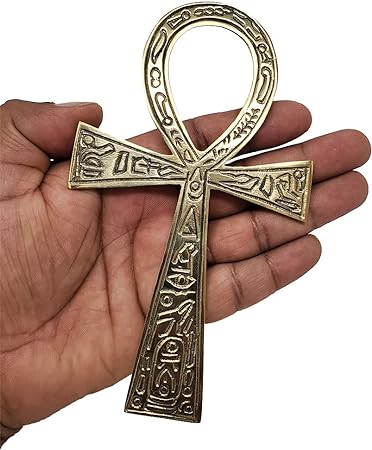 Solid Brass Ankh (for Rituals, Altars, etc. )