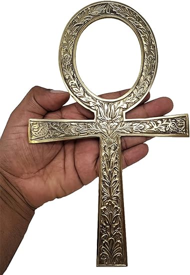 Solid Brass Ankh (for Rituals, Altars, etc. )