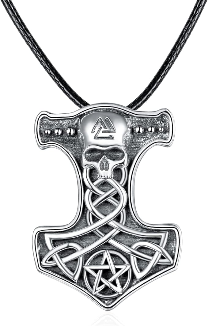 Men's Norse Viking Pendant Necklace