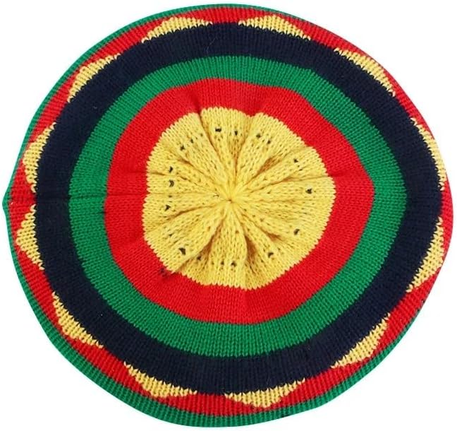 Rasta Jamaican Crocete Beanie