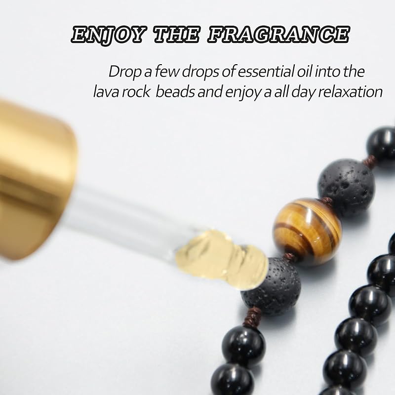 Men's Triple Protection Necklace & Men's Triple Protection Bracelet