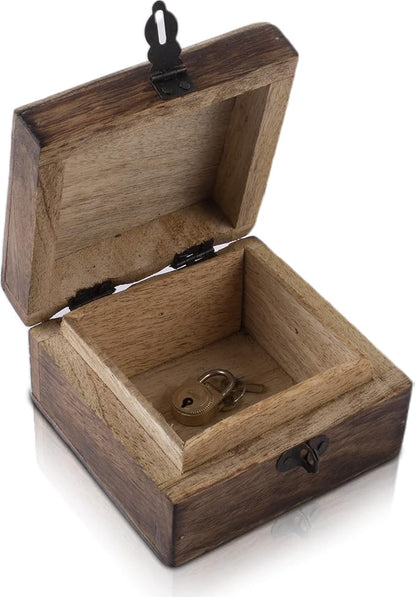 Wooden Ankh Keepsake Box