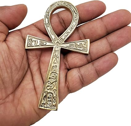 Solid Brass Ankh (for Rituals, Altars, etc. )