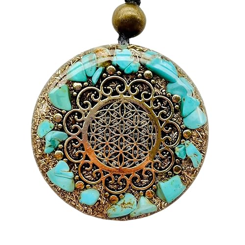 Orogon Necklace/Pendant (protection, flower of life, sacred geometry)