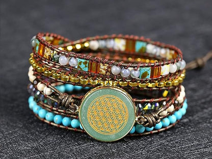 Boho Handmade Wrap Bracelets