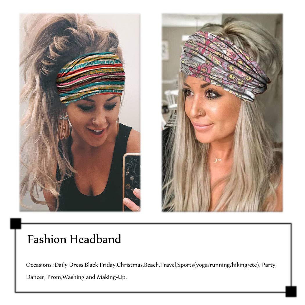 Boho Headbands (pack of 3)& (pack of 6)