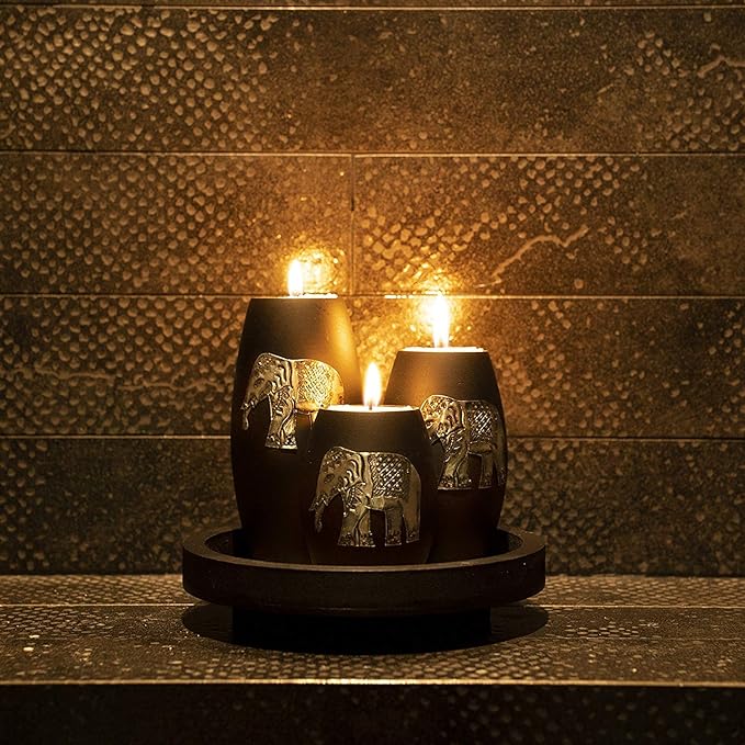 Elephant Tea Light Candle Holders