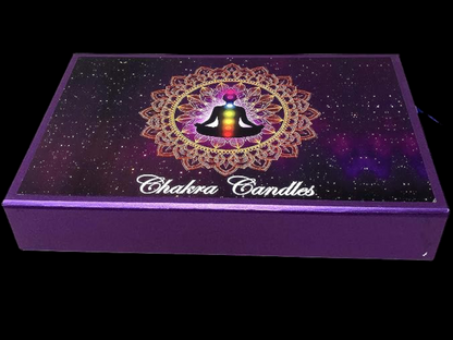 Chakra 7" Candle Set