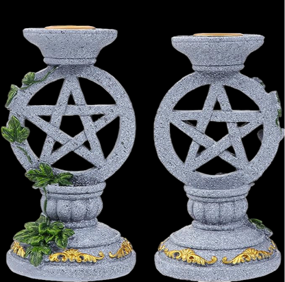 Pentagram Candlesticks