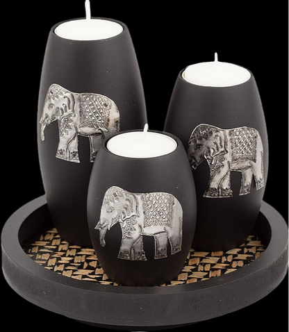 Elephant Tea Light Candle Holders