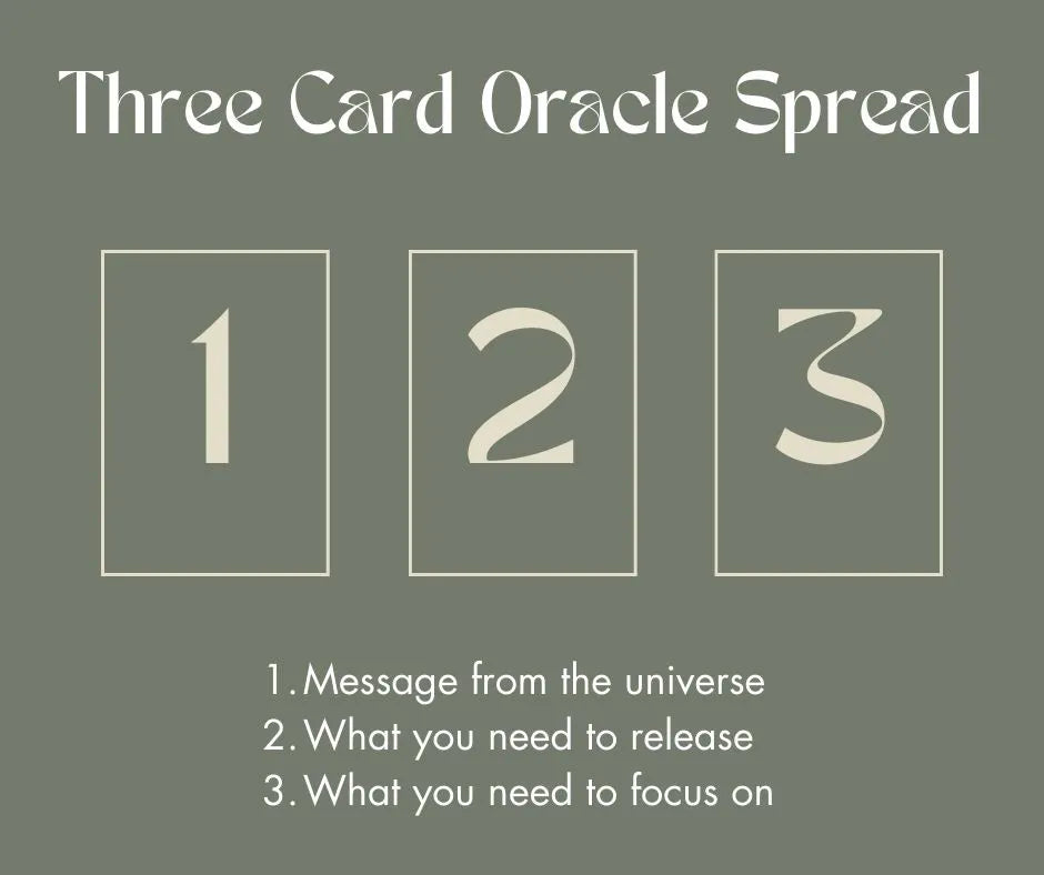 3 Card Oracle Reading