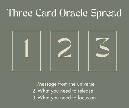 3 Card Oracle Reading