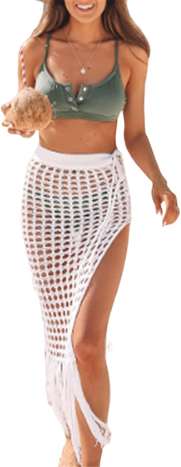 Womens Sexy Swimwear Long Skirt Wrap