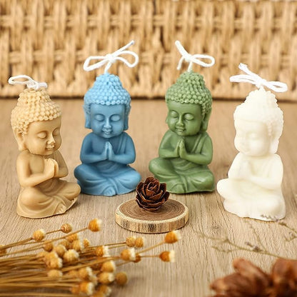 4 Buddha Candles