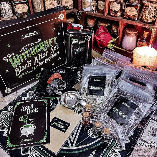 Witchcraft Black Altar Set