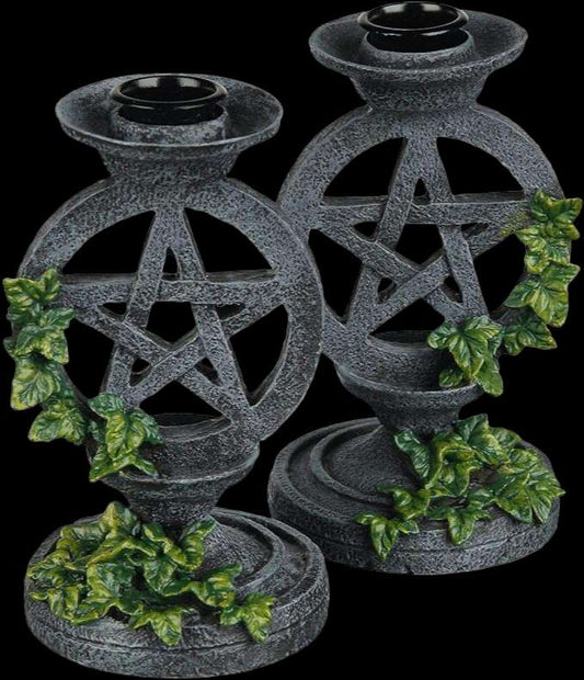 Pentagram Candlesticks