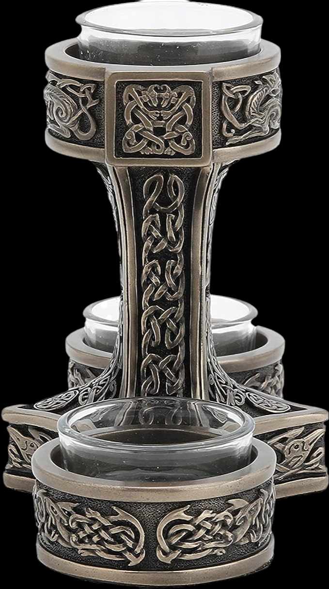 Nordic/Viking Candle Holder