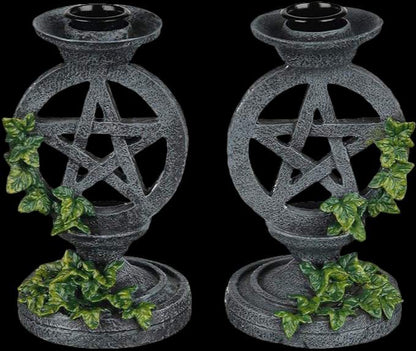 Pentagram Candlesticks