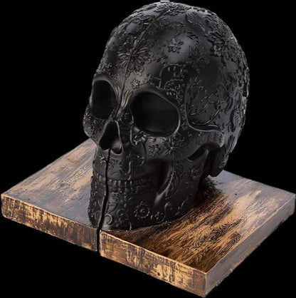 Skull Book Ends