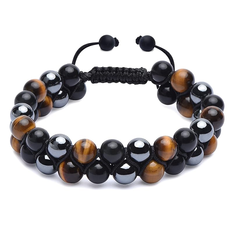 Men's Triple Protection Necklace & Men's Triple Protection Bracelet