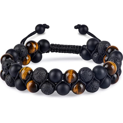 Men's Triple Protection Necklace & Men's Triple Protection Bracelet